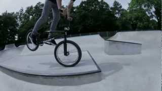 AWESOME SKATEPARK LINE  BMX STREET [upl. by Sussi]