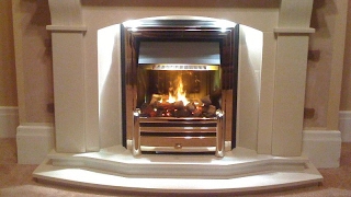 Electric Fireplace Dimplex Cavendish OptiMyst Inset Fire Review [upl. by Amrac]