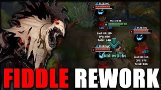 AOE FEAR ULT FIDDLESTICK Rework PBE Deutsch [upl. by Katzen]