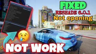 How To Fix Reshade amp Enb Not work In GTA V  After Update 2024  Fix Reshade And enb not opening [upl. by Eenrahc440]