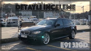 BMW E91 320d  Detaylı İnceleme [upl. by Ahseka]