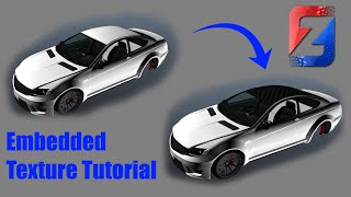 How to Embed Textures ZModeler 3 Tutorials [upl. by Nale11]