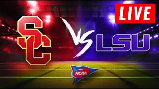 USC vs LSU LIVE  NCAAF 2024  College Football Week 1 [upl. by Kinemod]