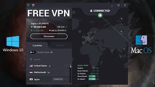 Best amp The Fastest Free VPN 2019 Mac amp Windows PC Free Unlimited VPN [upl. by Leidgam]