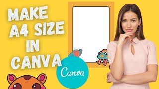 How to Make A4 Size in Canva [upl. by Wei]