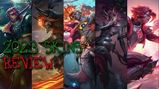 LoL 2023 Skins Review TONS of New EXCELLENT Ideas [upl. by Nrubliw74]