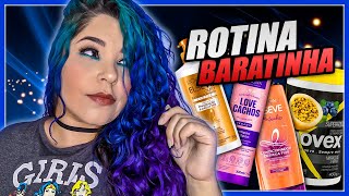 ROTINA BARATINHA CAPICILIN NOVEX ELSEVE LOW E NO POO [upl. by Archle342]