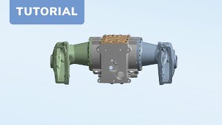 CADFEM Tutorial Nr 6  Handhabung von Kontakten in ANSYS®Workbench™ [upl. by Arorua695]