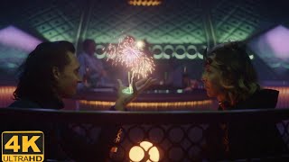 Loki shows Fireworks off his hands 4K  Loki Episode 3  Loki 1x03 [upl. by Atteuqcaj]