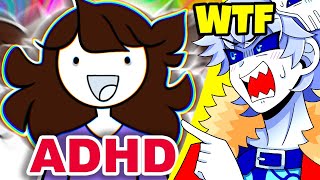 Jaiden Animations and I found out we have ADHD [upl. by Pacificas337]