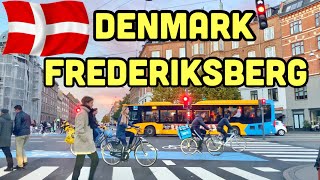 Copenhagen and Frederiksberg Center 🇩🇰🇩🇰🇩🇰 2022  Driving In Denmark  4k UHD 60fps [upl. by Luy]