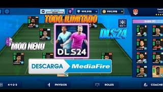 ✓ DESCARGAR DREAM LEAGUE SOCCER 2024 HACKEADO ÚLTIMA VERSIÓNDLS24 MOD MENÚ TODO ILIMITADO [upl. by Walton]