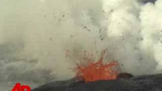 Raw Video Kilauea Volcano Erupts [upl. by Joshia]