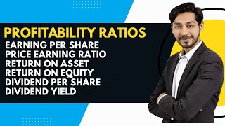 Profitability Ratios Earning per share Dividend yield Dividend per share  Advanced Accounting [upl. by Suravaj145]