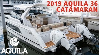 2019 Aquila 36 Catamaran For Sale at MarineMax St Petersburg Florida [upl. by Maker]