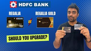 HDFC Regalia VS HDFC Regalia Gold Credit Card  Which one is the Best [upl. by Ozzie]