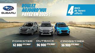 NOUVELLE OFFRE INCROYABLE CHEZ SUBARU JUSQU’AU 20 OCTOBRE [upl. by Llertal]