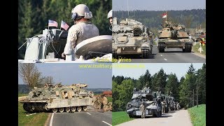 2018 Combined Resolve X  2nd Brigade quotDaggerquot Tactical Road March  US Army Germany  Teil 13 [upl. by Coral]