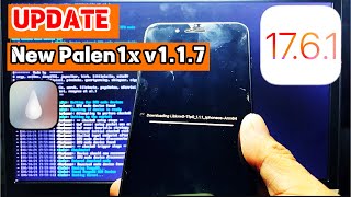 New Palen1x update v117 Jailbreak iOS 1761  iOS 15  Palera1nC LiveCD for Windows [upl. by Kcirederf]