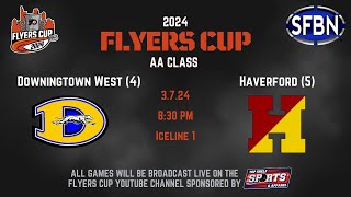 Class AA Quarterfinals 4 Downingtown West vs 5 Haverford  3724 [upl. by Delfine]