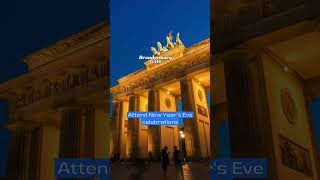 Brandenburg Gate 4k  The ULTIMATE European Underrated Cities Guide  Best Landmarks In Europe [upl. by Sholley110]