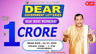 LOTTERY LIVE DEAR LOTTERY SAMBAD 1PM LIVE DRAW TODAY 31072024  Will You Are the Next Crorepati [upl. by Rita]