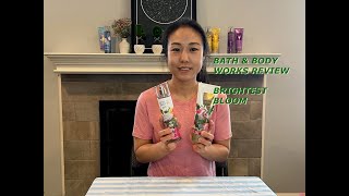 Bath amp Body Works BRIGHTEST BLOOM Review 배쓰앤바디웍스  브라이스트 블룸 리뷰 KOREAN SUB [upl. by Cadal]