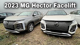 2023 MG Hector Facelift  a better version walkaround video [upl. by Benny]