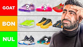 JE CLASSE LES MEILLEURES CHAUSSURES DE BASKET EN 2024 [upl. by Anifur]