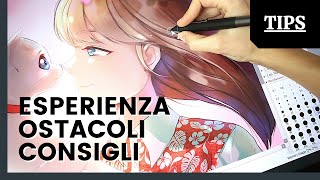 Come iniziare a disegnare con la tavoletta grafica  La mia esperienza con il disegno digitale [upl. by Nylarej]