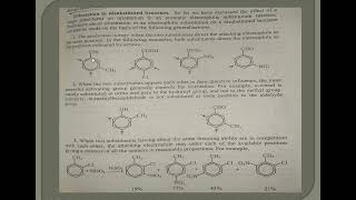 Orientation in aromatic electrophilic Substitution reactions part V [upl. by Lareena]