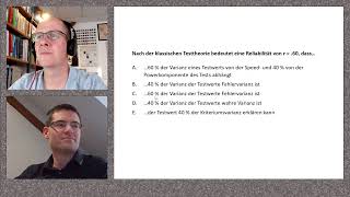 Sitzung 9 Klassische Testtheorie Teil 1 [upl. by Iila778]