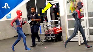 PS5 SPIDERMEN KICKED OUT OF WALMART [upl. by Tingley]