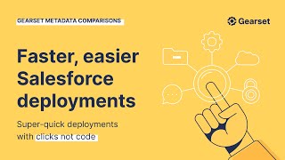 Faster easier Salesforce deployments — Gearset The replacement for Change Sets [upl. by Alomeda]