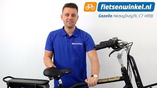 Gazelle HeavyDutyNL C7 HMB Review  Ebike [upl. by Hoopen]