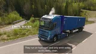 Nieuwe waterstofvrachtwagen Volvo Trucks getoond  Volvo Trucks Nederland [upl. by Aman]