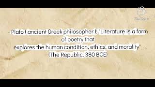 WHAT IS LITERATURE  LITERATURE ACCORDING TO GREEKSANCIENTS MODERN PHILOSOPHERS AND FORMALISM [upl. by Anis]