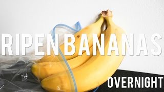 How To Ripen a Banana Overnight [upl. by Dyna]