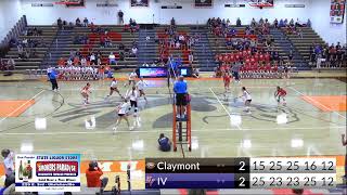 2024 Varsity Volleyball Claymont vs Indian Valley [upl. by Amber]