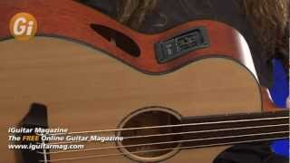 Breedlove Solo Fretless Acoustic Bass BJ350 CM4 Guitar Review With Dan Veall  iGuitar Magazine [upl. by Arther]