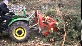 SEPPI M  MINIFORST  Forestry mulcher  Trincia forestale  Forstmulcher [upl. by Berny981]