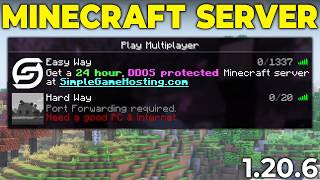 How To Make a Minecraft 1206 Server [upl. by Trula]