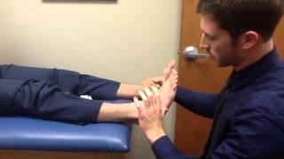 Taping Technique  Navicular Unload [upl. by Samford]