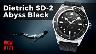 Dietrich Skin Diver DS2 Abyss Black  Watch of the Week Review 121 [upl. by Katalin146]