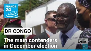 The main contenders in DR Congos December election • FRANCE 24 English [upl. by Cas215]