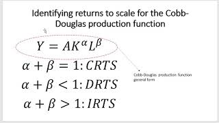 1 Neoclassical production function 1 [upl. by Harat959]