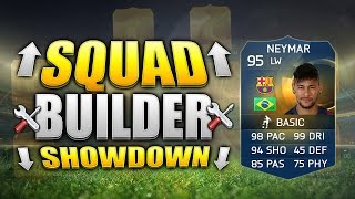 FIFA 15 SQUAD BUILDER SHOWDOWN TOTS NEYMAR Insane Neymar Fifa 15 Discard Squad Builder Duel [upl. by Ohploda]