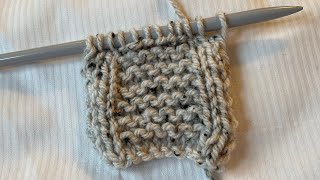 How to knit the edge [upl. by Daenis]