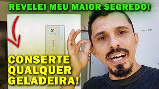 Meu maior segredo para consertar qualquer geladeira que não gela embaixo  veja como [upl. by Seligman]