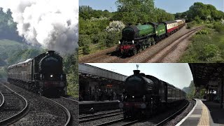 61306 Mayflower Steam Dreams Oxford Circular 27th May 2023 [upl. by Lexis]